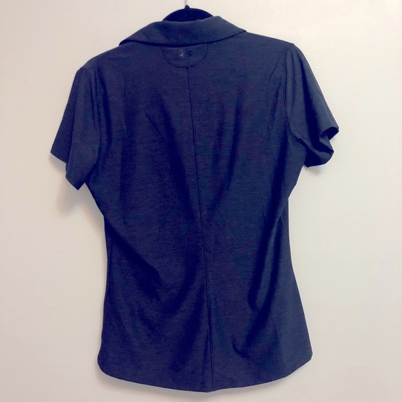 Under Armour Grey/Charcoal Polo - Picture 6 of 6